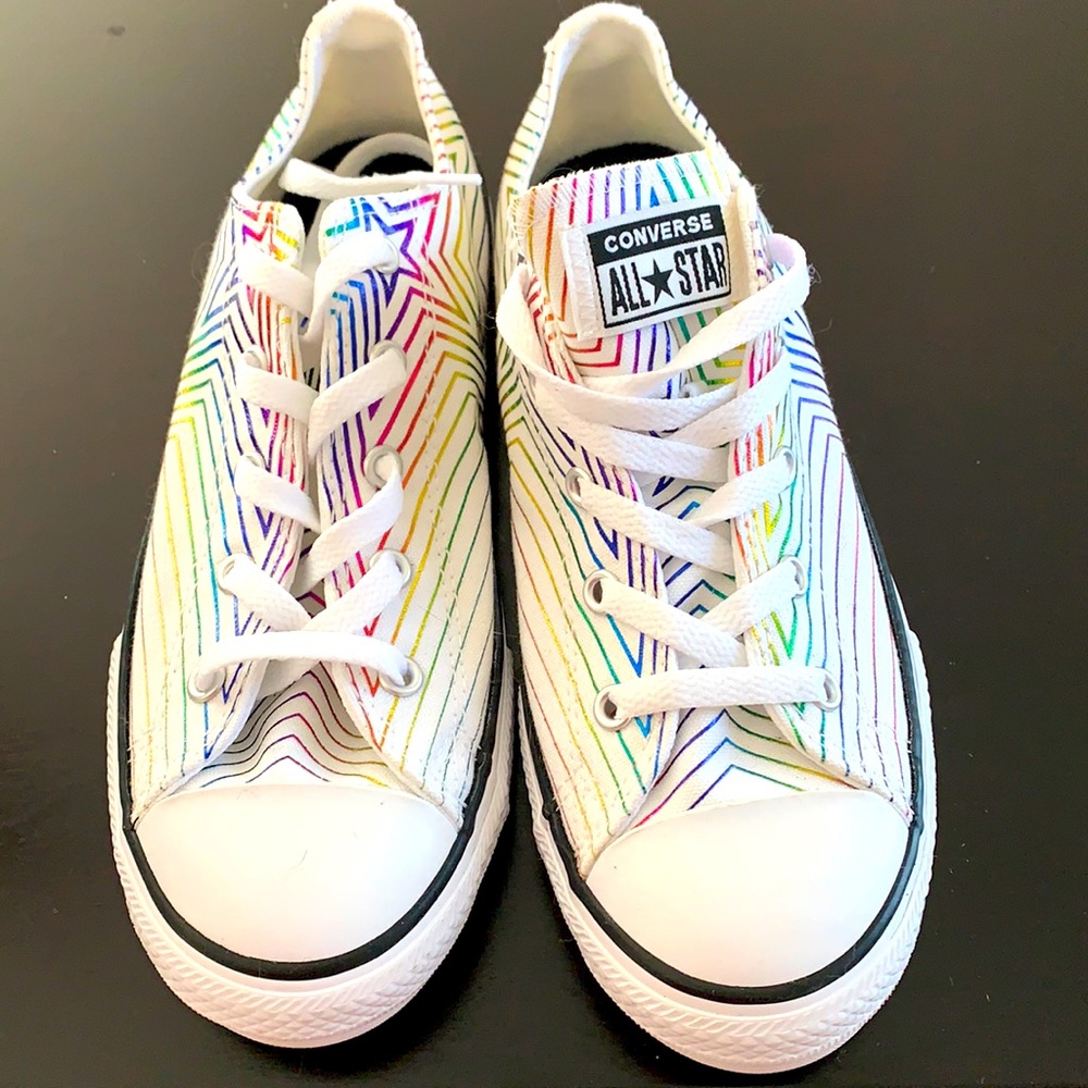 Converse Multi Color Star Design